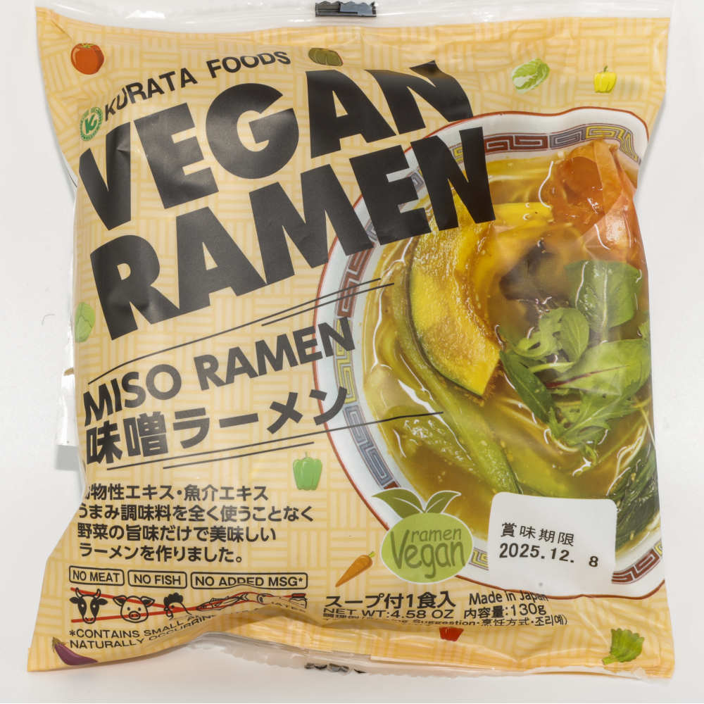 VEGANE MISO-INSTANT-RAHMEN - KURATA SHOKUHIN - 130 G