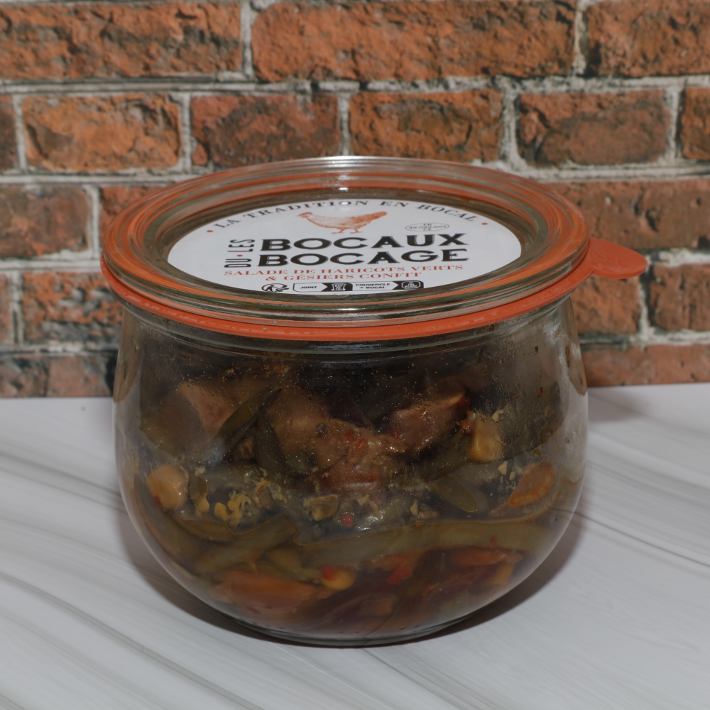 SALADE DE HARICOTS VERTS ET GESIERS - 300G