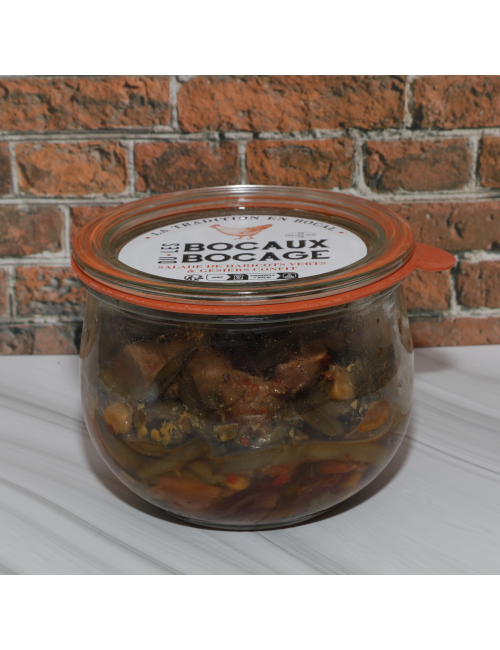 SALADE DE HARICOTS VERTS ET GESIERS - 300G