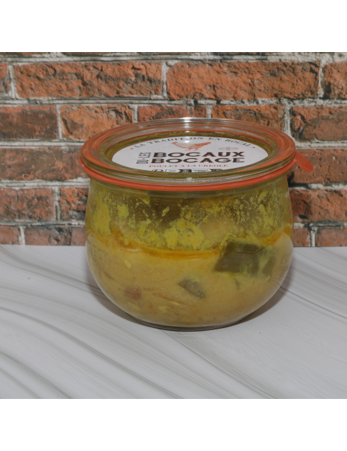 POULET A LA CREOLE (CREME DE CURRY ET ANANAS) - 370 G