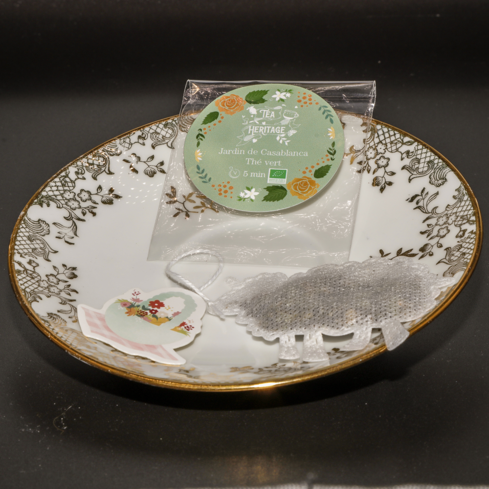 TEA HERITAGE - THE EN SACHET - LE MOUTON - THE VERT JARDIN DE CASABLAN