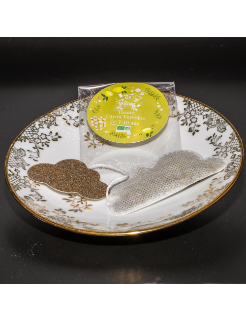 TEA HERITAGE - THE EN SACHET - THE CLOUD - LEMON VERBENA HERBAL TEA