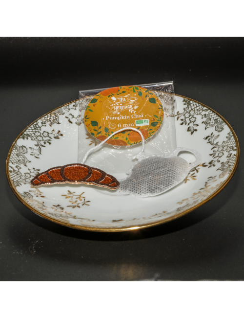TEE-HERITAGE - DER EN SACHET - DIE TEEKANNE - KÜRBIS CHAI