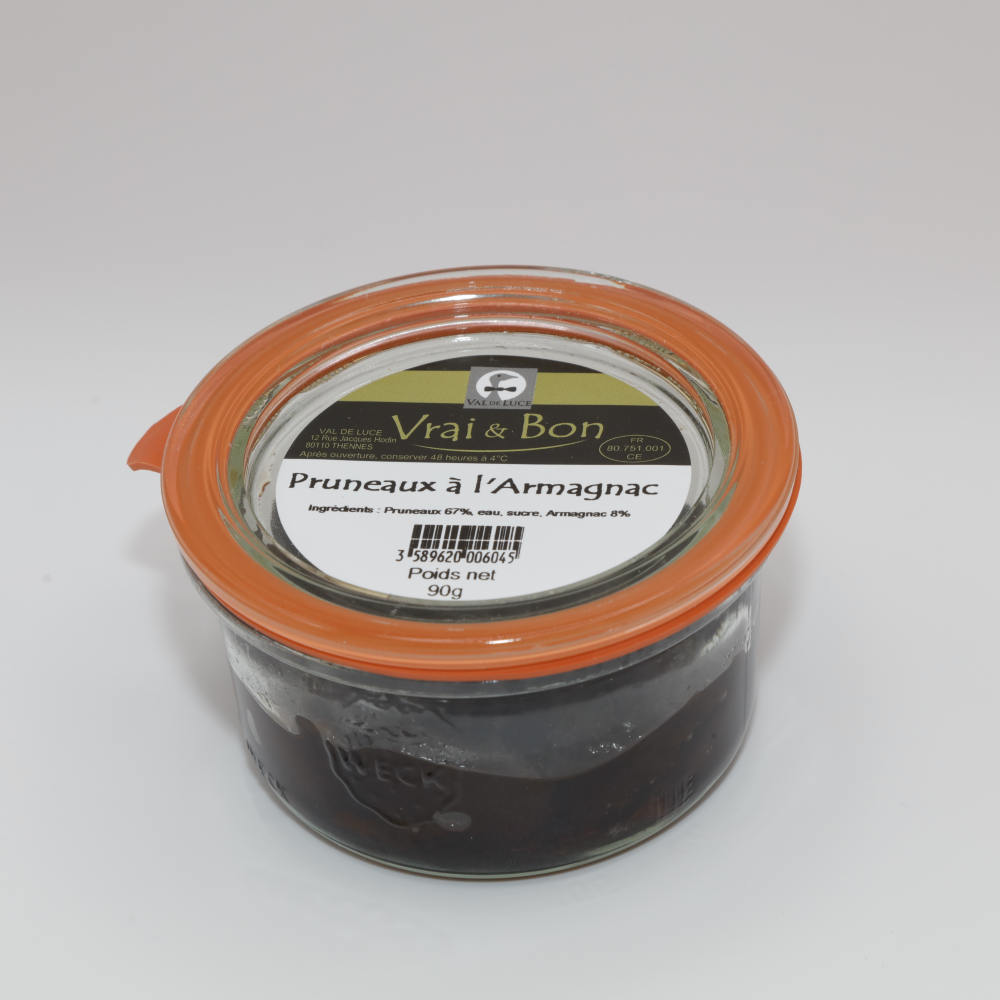 PRUNES IN ARMAGNAC - 90 G