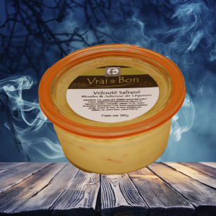 VELOUTE SAFRANE MOULES ET JULIENNE DE LEGUMES - 180 G