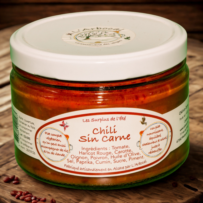CHILI WITHOUT MEAT - 450 G