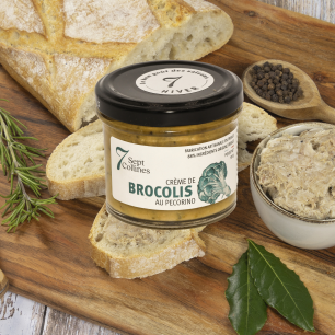 CREME DE BROCOLIS PECORINO ET AMANDES - 100 G
