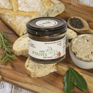 PUREE D'OLIVES AUX FIGUES - 100 G