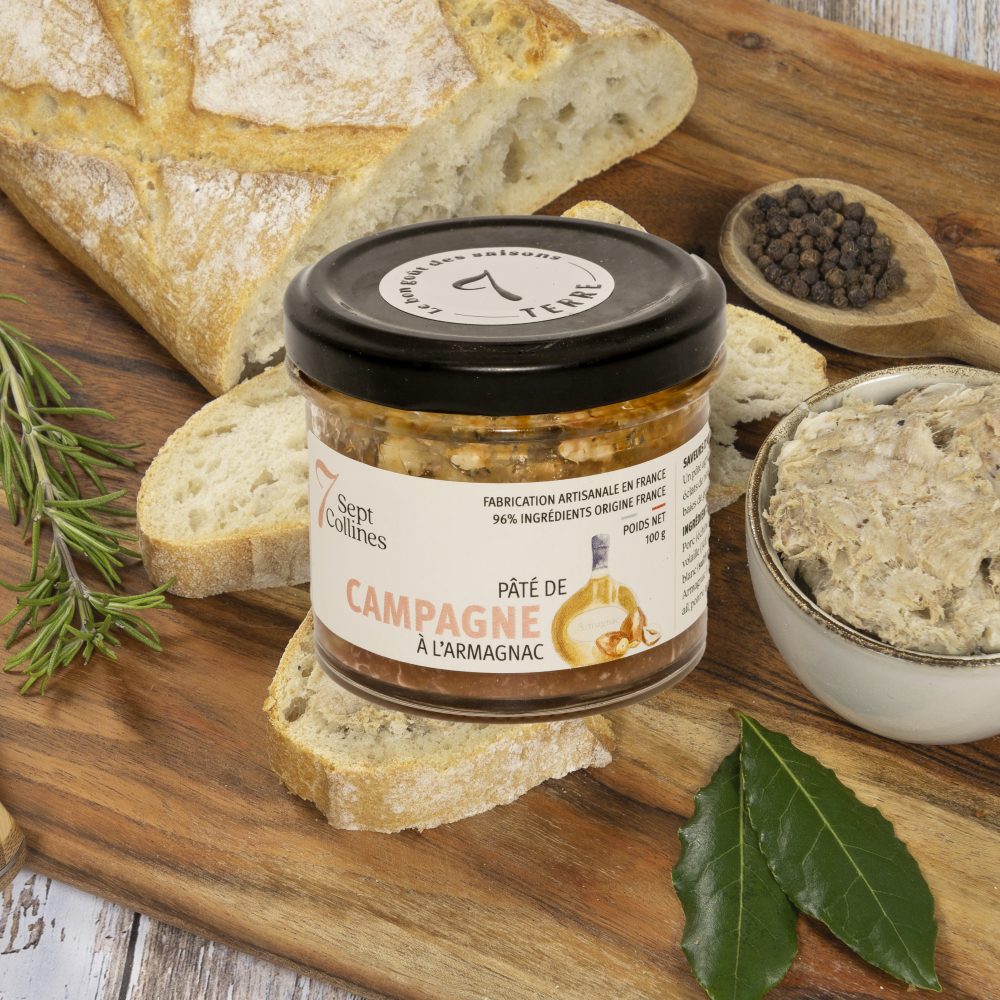 COUNTRY PATE WITH ARMAGNAC - 100 G