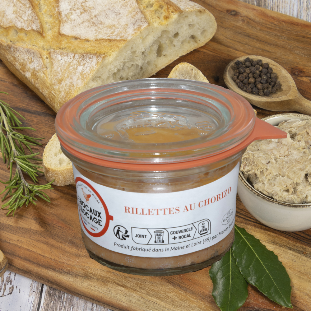 CHORIZO-RILLETTES - 60 G