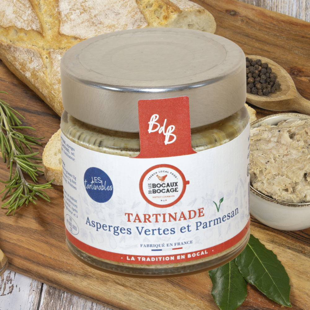 TARTINABLE ASPERGES ET PARMESAN - 90 G