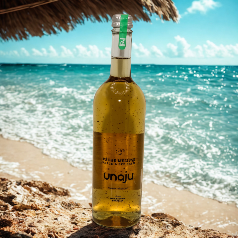 UNAJU - PECHE MELISSE BIO - 75 CL