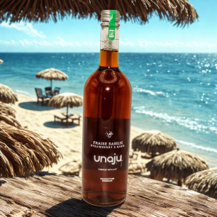UNAJU - FRAISE BASILIC BIO - 75 CL