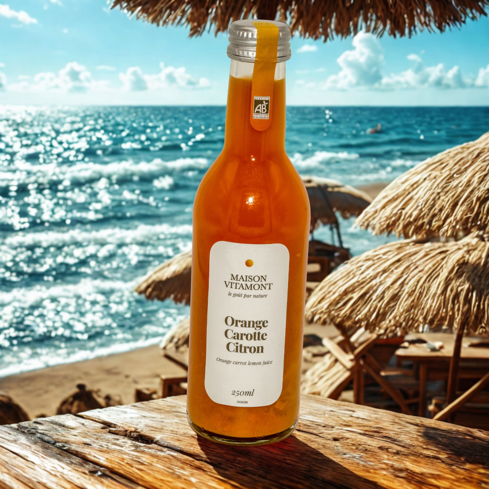 MAISON VITAMONT - ORANGE, CAROTTE, CITRON BIO - 25 CL