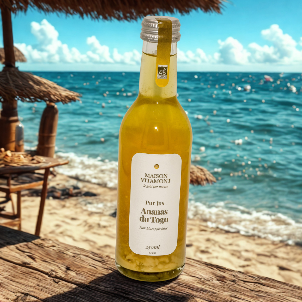 HAUS VITAMONT - REINER ANANASSAFT AUS TOGO BIO - 25 CL