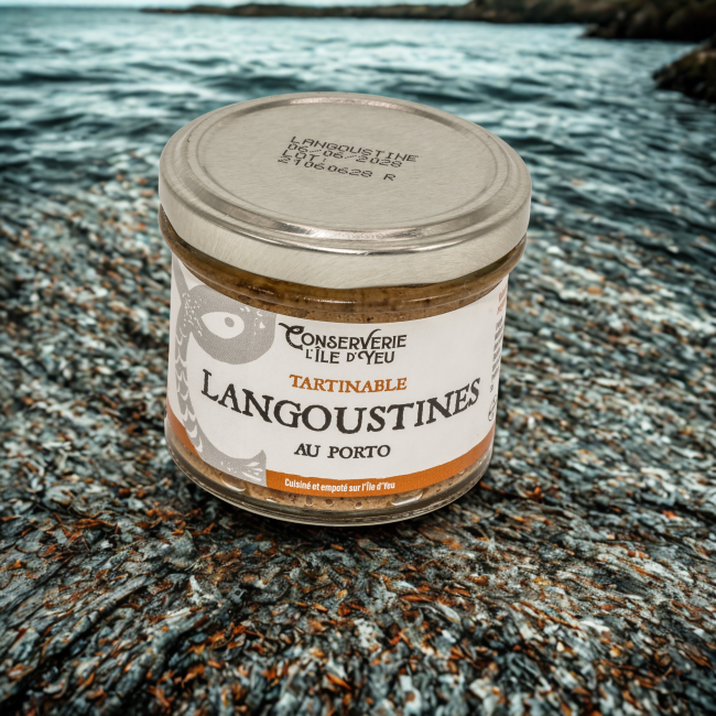 TARTINABLE LANGOUSTINE AU PORTO - CONS. L'ILE D'YEU - 100 G
