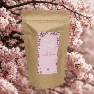 TEA HERITAGE - DER BIO SAKURA GRÜNER TEE - 100 G Tüte