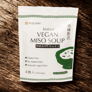 SOUPE DE MISO ROUGE INSTANTANEE VEGAN POUR 4 ASSIETTES