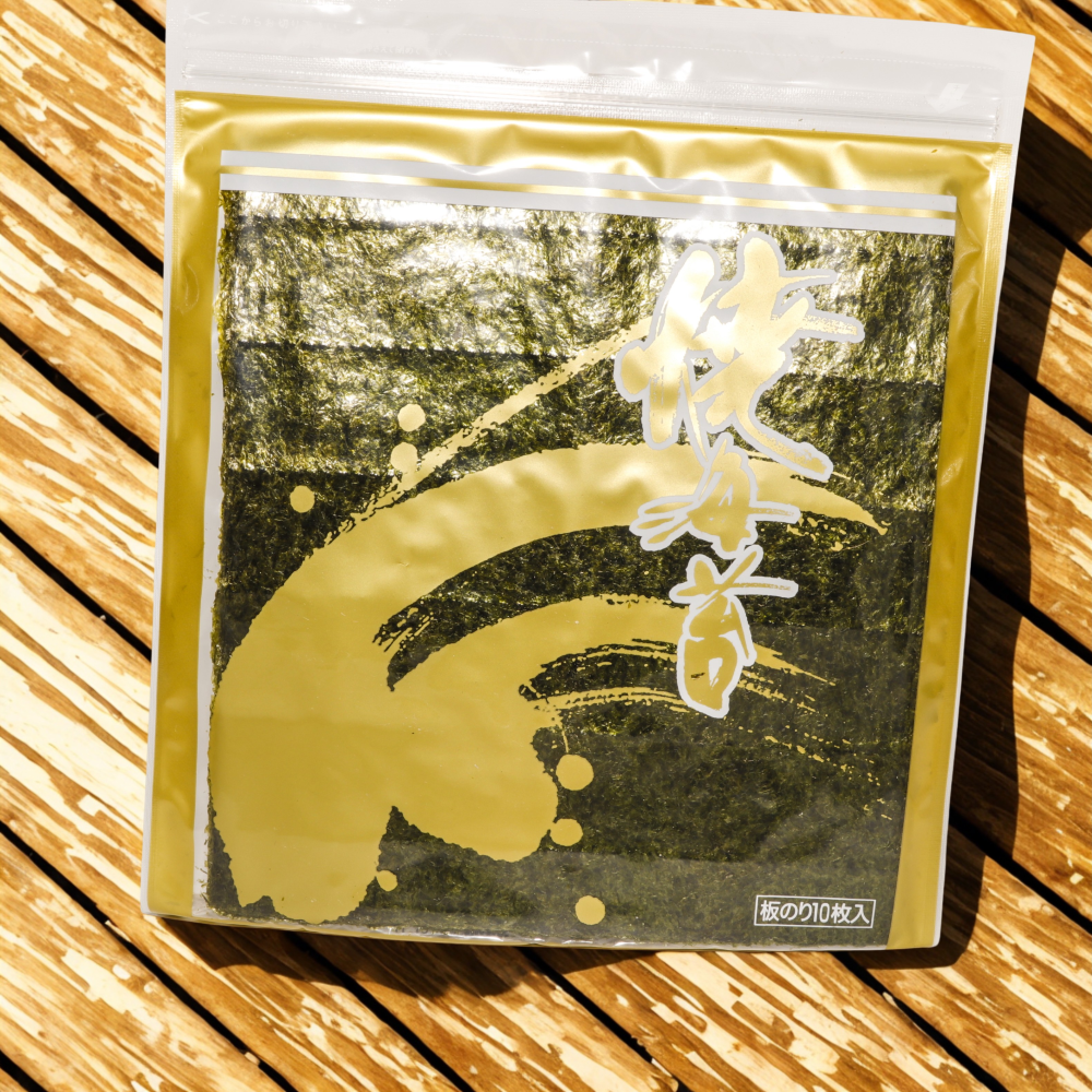 PREMIUM YAKINORI GRILLED NORI - 21X19CM - 10 SHEETS