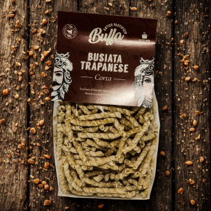 SIZILIANISCHE PASTA BUSIATA TRAPNASE SIZILIANISCH - BUFFA - 500 GR