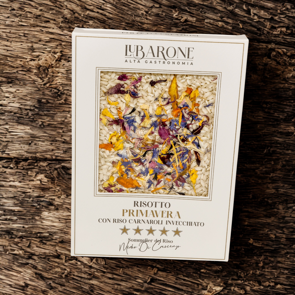 RISOTTO AUX PETALES DE FLEURS - LUBARONE ALTA GASTRONOMIA - 300 G