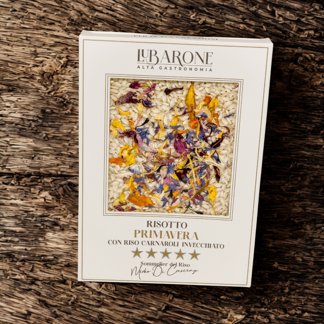 RISOTTO WITH FLOWER PETALS - LUBARONE HIGH GASTRONOMY - 300 G