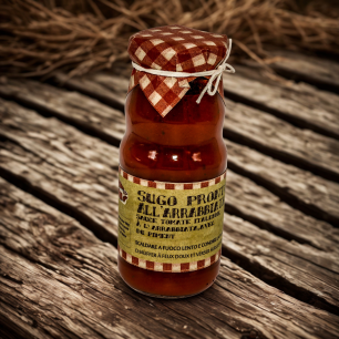 ITALIAN TOMATO SAUCE A L'ARRABIATA WITH CHILI - 350 G