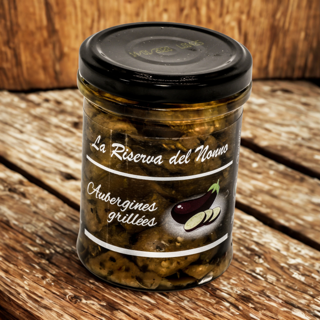 GRILLED EGGPLANT - GRANDPA'S RESERVE - 180 G