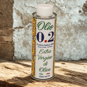 UNFILTERED EXTRA VIRGIN OLIVE OIL - OLIO 0.2 - 250 ML