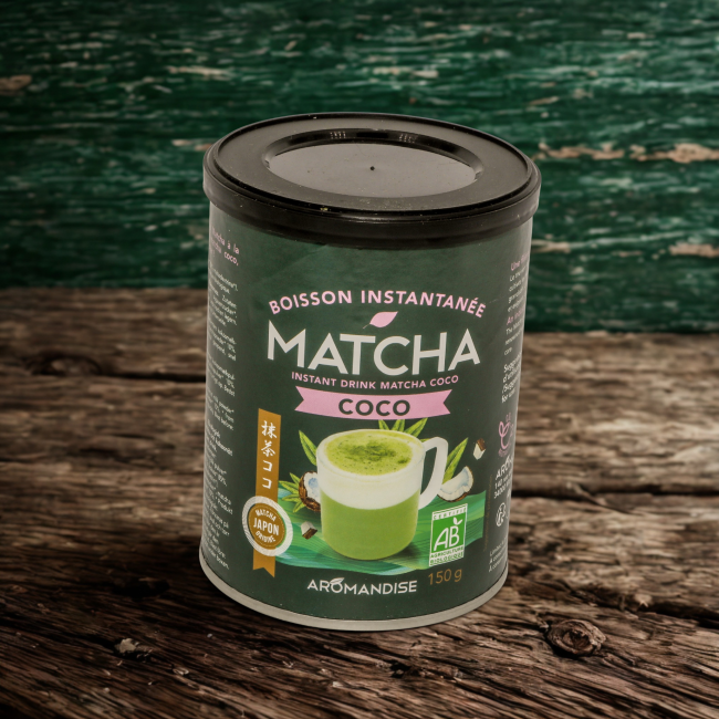 MATCHA COCONUT ORGANIC - AROMANDISE - 150 G