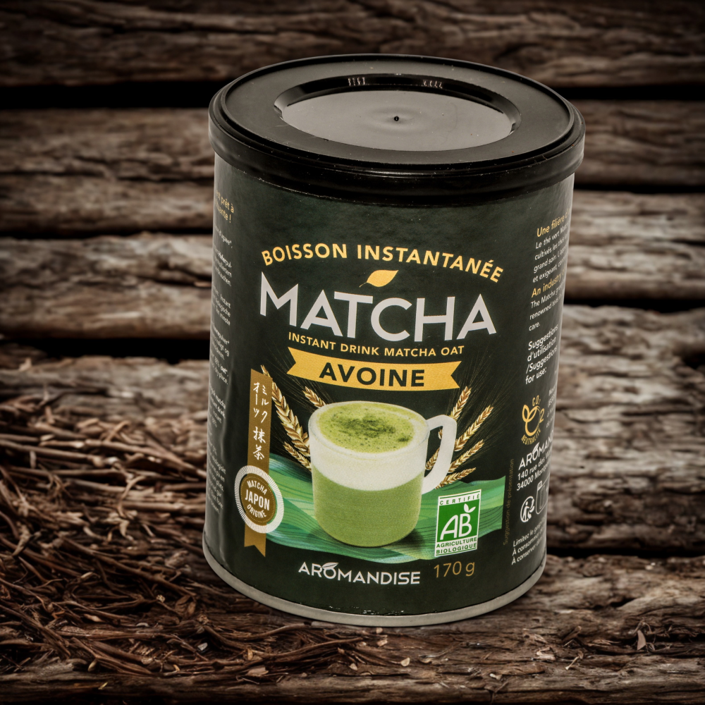 ORGANIC MATCHA OAT - AROMANDISE - 170 G