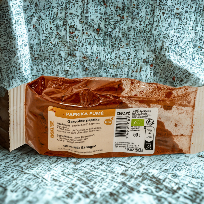 PAPRIKA FUME BIO - AROMANDISE - 40 G