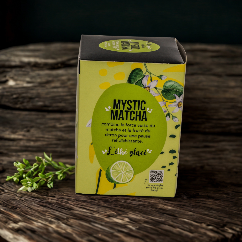 L'ETHE GLACE MYSTIC MATCHA CITRON VERT - AROMANDISE - 40 G