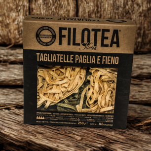 EIERNUDELN NATÜRLICH UND MIT SPINAT - FILOTEA - 4 PER