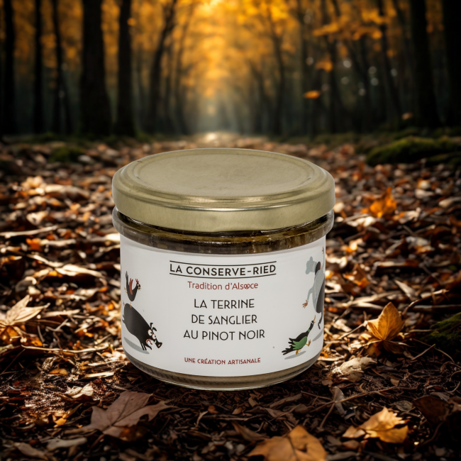 FGR - Wildschweinterrine mit Pinot Noir - 90 g