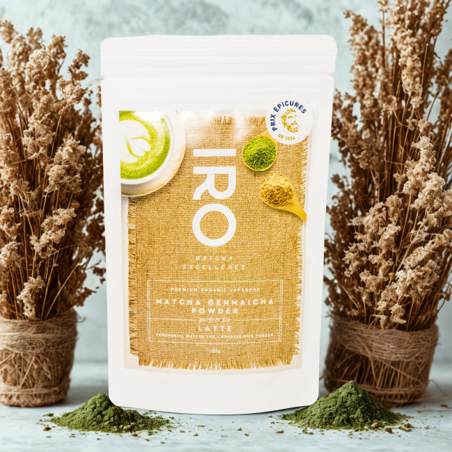 IRO - THE MATCHA GENMAICHA BIO PREMIUM EN POUDRE - 100 G
