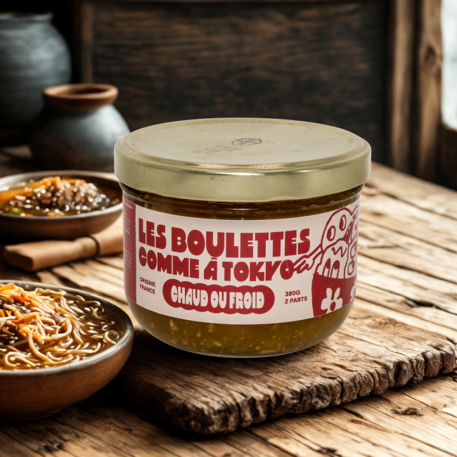 SILLON - BOULETTES DE PORC COMME A TOKYO 2 PARTS - 380 G