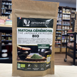 AMOSEEDS - BIO-ZEREMONIELLES MATCHA - 100G