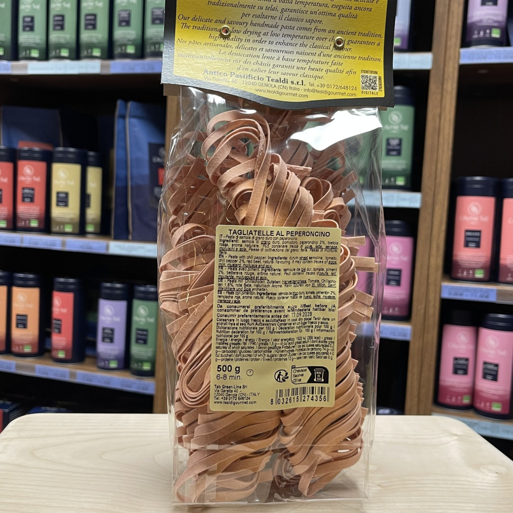 TAGLIATELLE WITH CHILI PEPPER - 250G