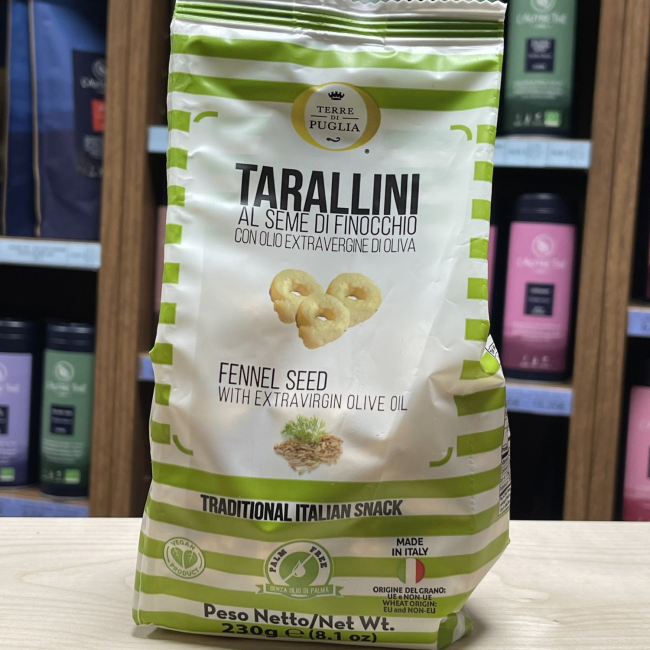 FENNEL SEED TARALLINI - 230G