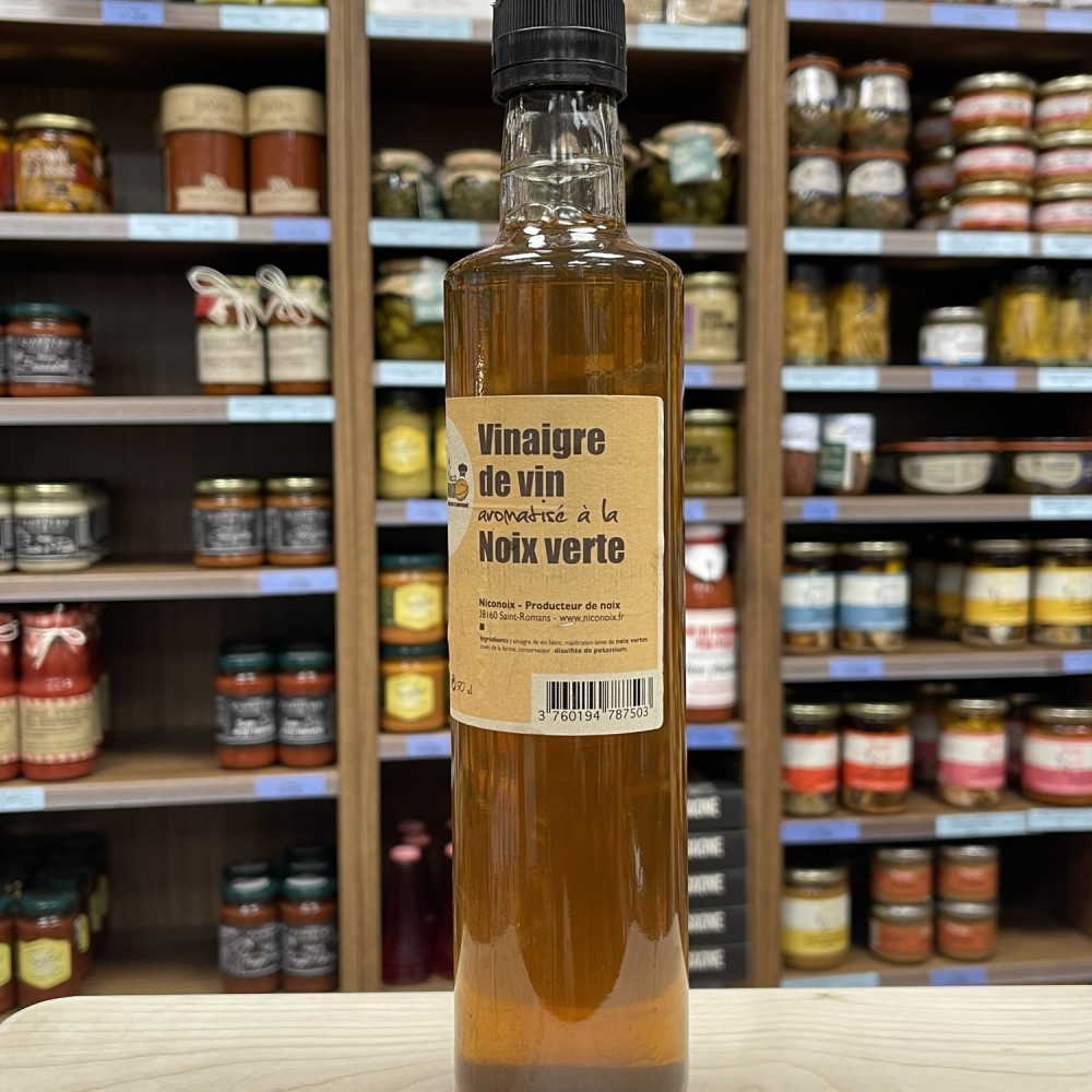 LE PRES. DES COT. - VINAIGRE À LA NOIX VERTE - 50 CL