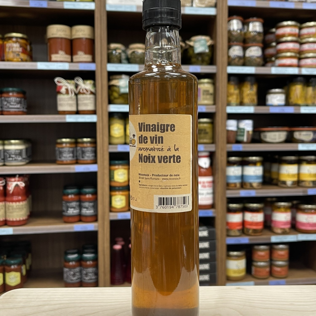 LE PRES. DES COT. - VINAIGRE À LA NOIX VERTE - 50 CL